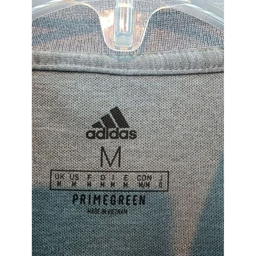 adidas Men’s Heather Grey Polo Shirt